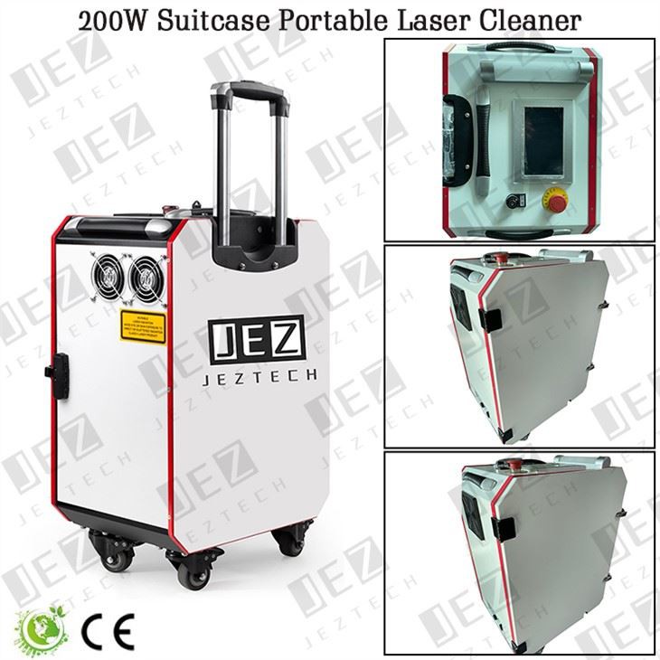 Valise personnalisée 200W Portable Laser Cleaning Machine